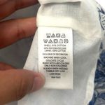 Lucky Brand NWOT  Blue White Floral Paisley Faux Wrap Mini Sundress - Size 12 Photo 12