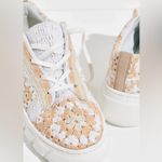 Free People Catch Me If You Can Crochet Sneakers Photo 4