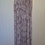 Skies Are Blue  Women’s Lilac Danica Tropical Jumpsuit Size Large Photo 6