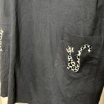 Karla Marie Black Cat Vintage Midi Shirt Dress Sz M Size M Photo 4