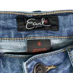 Earl Jean  Embroidered Size 8 Tapered Jeans Photo 2