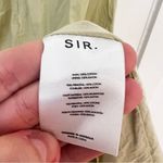 SIR Mason Laced Midi Dress In Pistachio Size M Photo 11