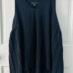Athleta  Swing Forward Pleated Tank Top Black Size M Photo 0