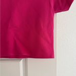 Aerie  Offline Pink Cropped Short Sleeve Workout Top Photo 1