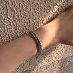 Link Chain Bracelet for Men Women Streetwear Hip Hop Unisex Style Silver Photo 5