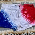 No Boundaries Red, White, and Blue Flag Shorts Photo 1