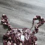 Free People Take It Away Bodysuit In Chocolate Merlot Combo Size S Photo 4