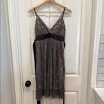 Mystic Y2k vintage lace overlay babydoll tie back dress Photo 1