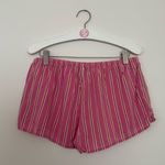Aerie Striped Boxer Sleep Short in Pink Stripes Photo 2