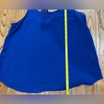 E & M Elegant Royal Blue Strappy Tank Top Photo 1