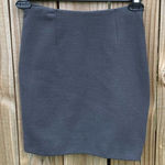 Emporio Armani Vintage  Gray Wool Mini Skirt size 40/ 4 / Small Photo 0