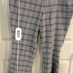 Cato Grey and white plaid flare pants Photo 1