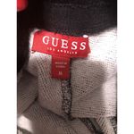 Guess  sweatpants‎ Grey Black womens Size Medium Cozy Zipper Pockets Photo 8