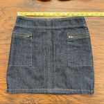 Kenneth Cole blue/black denim mini skirt suit, NWOT Photo 9