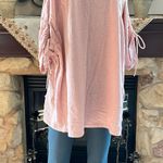 Free People Pink Loose Fit Top XS Photo 3