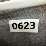 EXPRESS  One Eleven Cold Shoulder Ruffle Crewneck Sweater XS Gray Photo 8