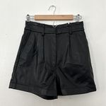 EXPRESS  faux leather high rise short EUC Photo 1