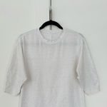 Lululemon  confetti white 3/4 sleeve t size 6 Photo 2