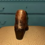 Liberty Black Copper/bronze Cracked Metallic Booties leather made in Mexico Brown Size 8 Photo 5