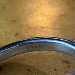 Natural Tanzanite Sterling Silver Butterfly Ring Size 7 Purple Photo 5