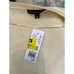 Kendall + Kylie  crop top sweater size medium yellow and white Photo 5