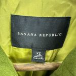 Banana Republic  Womens Wool Peacoat XS Green Mod Old Money Quiet Luxury Career‎ Photo 1