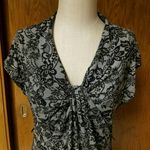 Motherhood Maternity Womens Black Floral Dress L Size L Photo 1