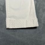 Chico's  Embellished Capri Jeans Size 4/S Casual Preppy Coastal Beach Minimalist Photo 6