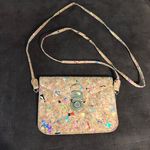 Street Level  Multicolored Cork Crossbody Bag Photo 0