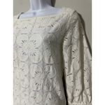 Massimo Dutti  White Eyelet Square Neck Puff Sleeve Blouse EUR 40 US 8 Photo 1