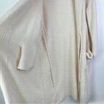 Soft Surroundings  Orabella Plush Robe‎ in Ivory Pearl Size M Photo 3