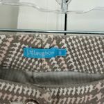 J. McLaughlin  Lexi Jean Pants Women’s 6 Straight Leg Herringbone Brown Pink Photo 3