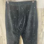 wilson's leather  Maxima Suede Rhinestone Flare Pants size 4 Western Rocker Bling Photo 5