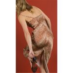 Ciao Lucia Floral Nera Dress in Dahlia NEW Brown Photo 2