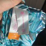 No Boundaries  Blue Palm Print Swim Coverup size M Photo 1