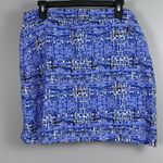Jamie Sadock Skort Women's Size 12 Skirt Periwinkle Blue White Black Shorts Photo 3