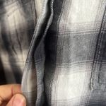 Club Monaco  Flannel Plaid Shirt Dress 100% Cotton 2 Photo 3