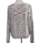 Listicle Sweater Space Dye Pink White Size Large Photo 1