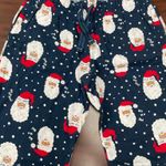 Old Navy  Santa Christmas Flannel Pajama Pants with Pockets Size Medium Photo 1