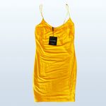 JLUXLABEL NWT  Mini Dress in Yellow, Size Small Photo 4