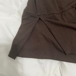 Eileen Fisher  Brown Jersey Viscose Tunic Dress Top Dark Brown Size Large Career Photo 4