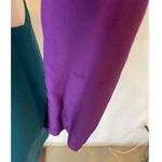 Naven By Revolve Silk Purple And Turquoise Long Sleeve Cut Out Mini Dress Size S Photo 7