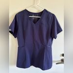 FIGS  Amapa Slim Navy Scrub Top medium Photo 1