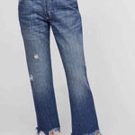 Free People Maggie Mid-Rise Straight Jeans Photo 0