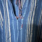 Ralph Lauren Polo  Long Sleeve Alexia Blue Stripe blouse sz S Photo 4