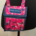 Simply Southern Vibrant Pink and Blue Crossbody Bag Photo 1