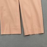 Theory  Dress Wool Pants 8 Womens 32 TESTRA 2B Edition Pink Blend Cropped Cuffed Photo 9
