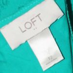 Loft Green Eyelet Keyhole-Back Dress Photo 2