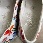 Rieker MULTI color White floral‎ slip on sneaker Size 7 USA (38) EUC Women Photo 4
