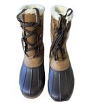 Eddie Bauer Women's Faux Fur Lined Comfort Footbed Duck Boots Size 6 NIB Photo 4